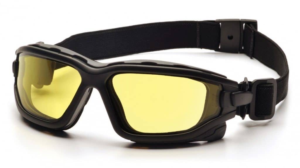 tinted goggles